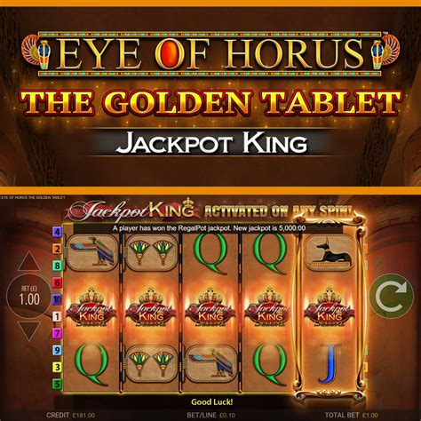 eye of horus jackpot king slot review